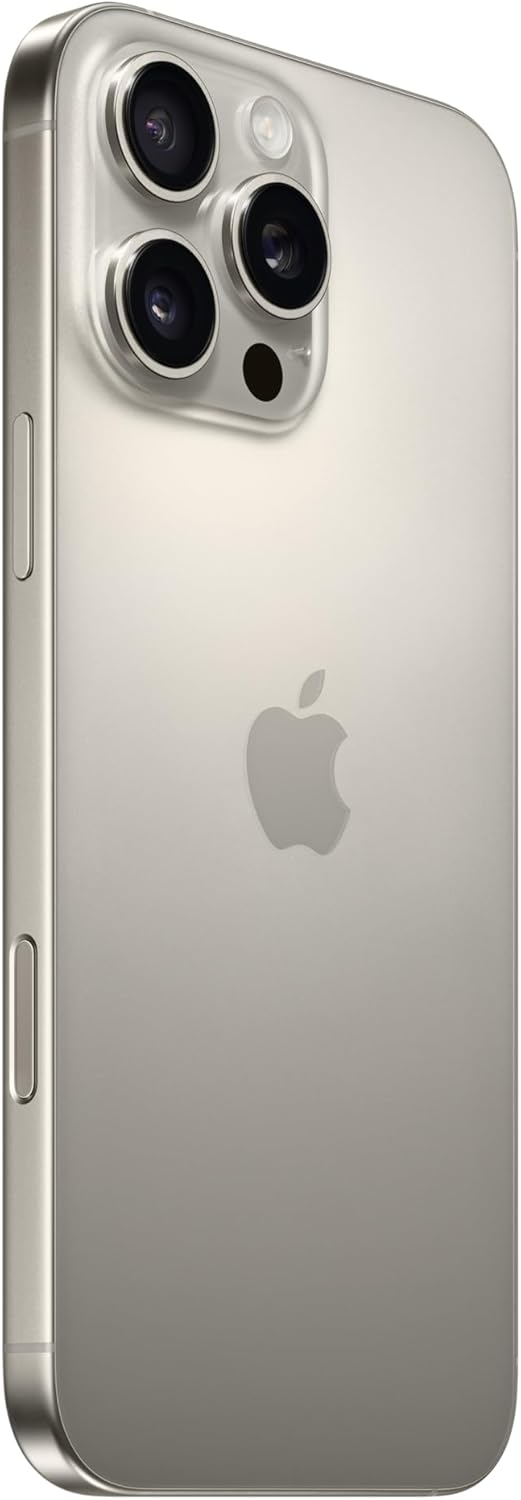 Refurbished Apple Smartphone iPhone 16 Pro Max 64GB Natural Titanium A - Grade iPhone 16 Pro Max Black Sim Free, 12 Months Warranty | Refurb Xpress - RefurbXpress UK