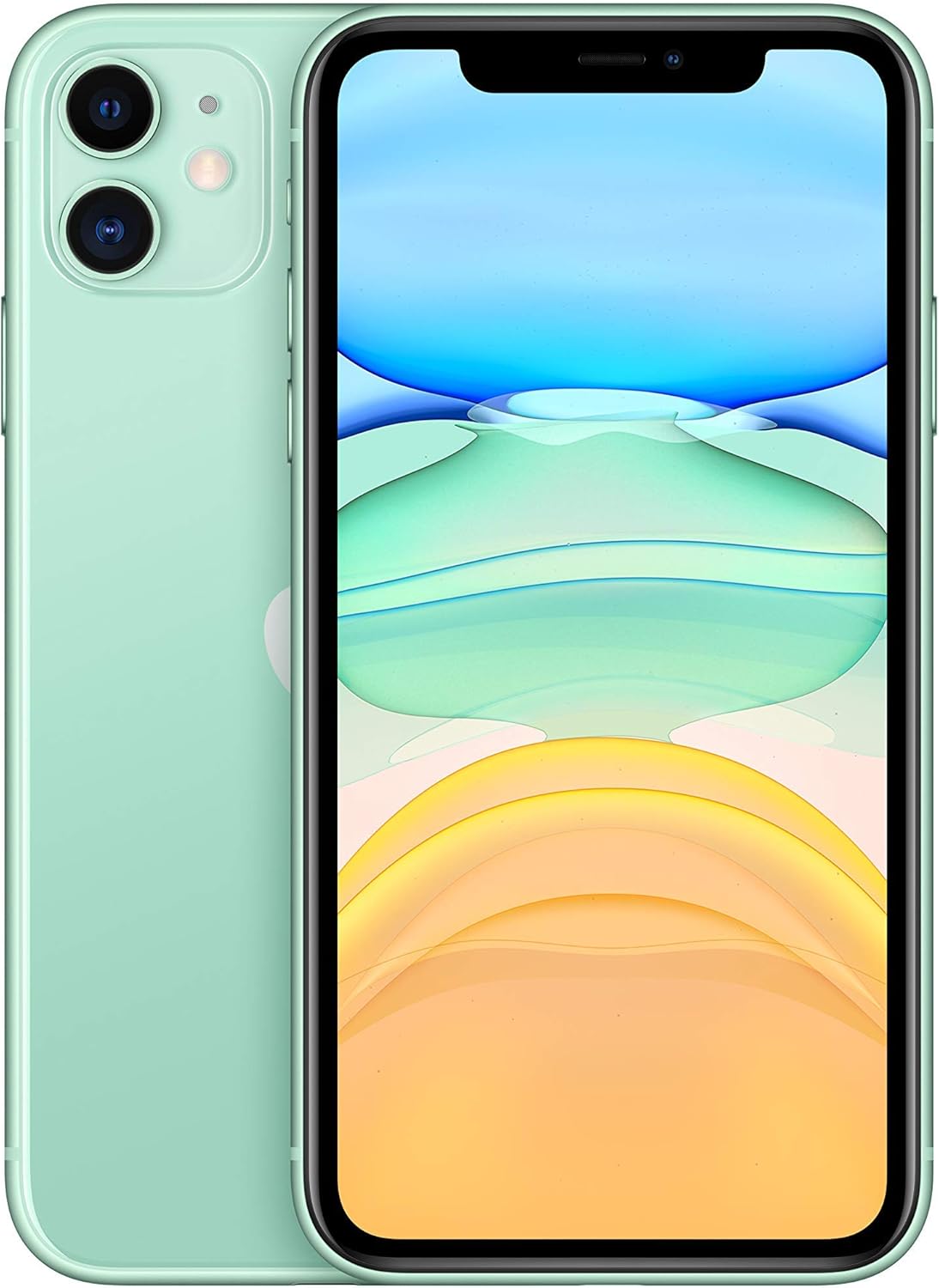 Refurbished Apple Smartphone iPhone 11 64GB Green A - Grade iPhone 11 Sim Free, 12 Months Warranty - RefurbXpress UK