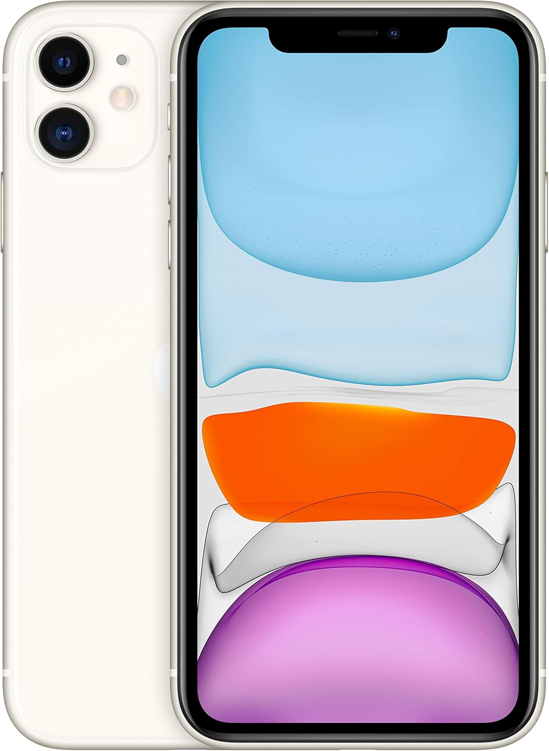 Refurbished Apple Smartphone iPhone 11 64GB White A - Grade iPhone 11 Sim Free, 12 Months Warranty - RefurbXpress UK