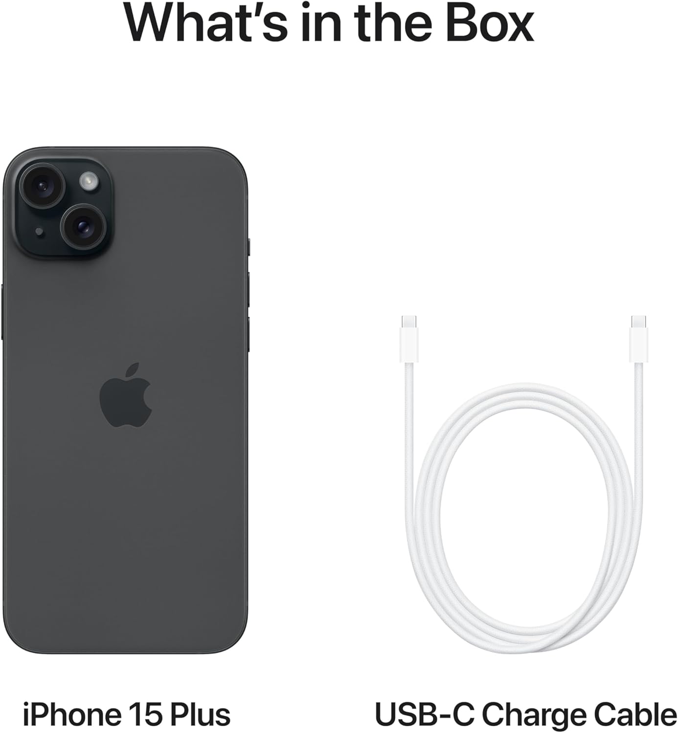 Refurbished Apple Smartphone iPhone 15 Plus 128GB Black A - Grade iPhone 15 Plus Black Sim Free, 12 Months Warranty | Refurb Xpress - RefurbXpress UK