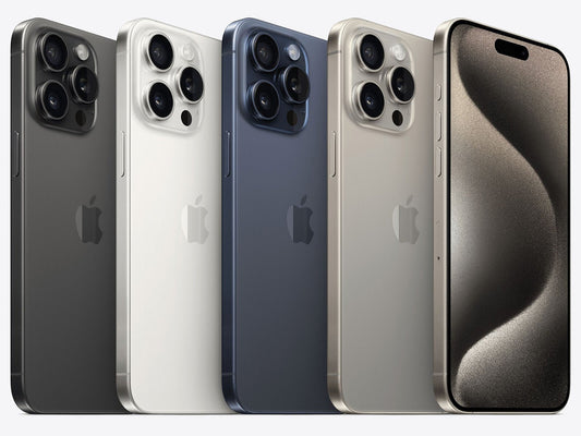 Refurbished Apple Smartphone iPhone 15 Pro Max 256GB Black Titanium A - Grade iPhone 15 Pro Max Black Sim Free, 12 Months Warranty | Refurb Xpress - RefurbXpress UK