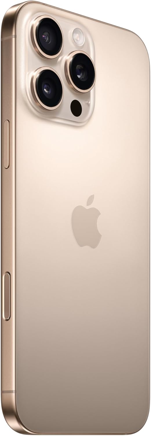 Refurbished Apple Smartphone iPhone 16 Pro Max 64GB Rose Titanium A - Grade iPhone 16 Pro Max Black Sim Free, 12 Months Warranty | Refurb Xpress - RefurbXpress UK
