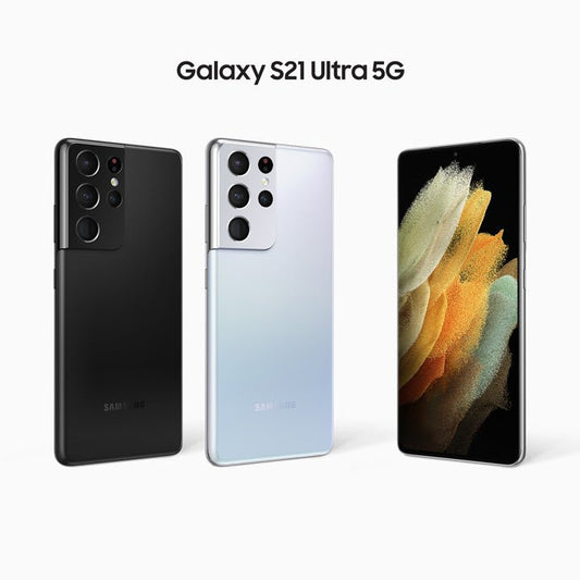 Refurbished Samsung Smartphone Samsung S21 Ultra 128GB Phantom Black A - Grade Samsung S21 Ultra Black Sim Free, 12 Months Warranty | Refurb Xpress - RefurbXpress UK